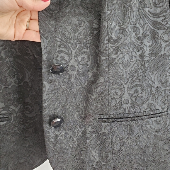 Paisley print Chico's blazer size 0 - Picture 5 of 6